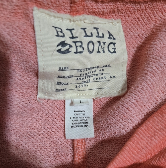 Billabong Sz Large - Picture 2 of 3